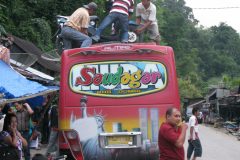 vervoer , ook op de bus